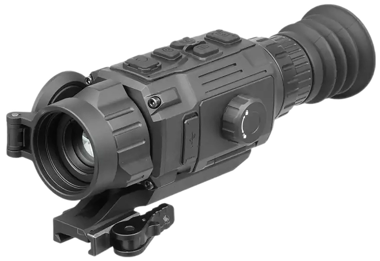 AGM Global Vision 314204550204R231 Rattler V2 25-384 Thermal Black 2-16x 25mm Multi Reticle, Digital 1x/2x/4x/8x Zoom 384x288, 50Hz Resolution - Image 3